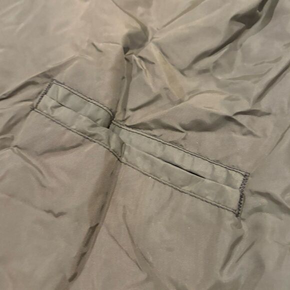 Vintage L.L. Bean Women Small Barn Coat Olive Insulated Field Jacket USA 70s 80s - Picture 9 of 9